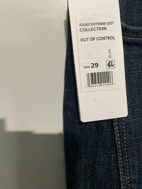 NWT Joe’s Jeans Women's Lou Lou Low Rise Wide Leg Jeans Out of Control Size 29 - Picture 5 of 5